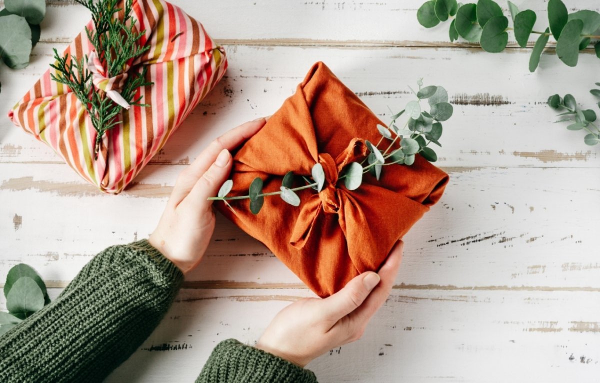 Geschenke verpacken - Geschenkapp