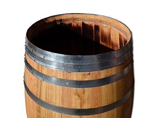 100 Liter Holzfass, neues Fass, Weinfass aus Kastanienholz (Fass geölt geöffnet) - Geschenkapp