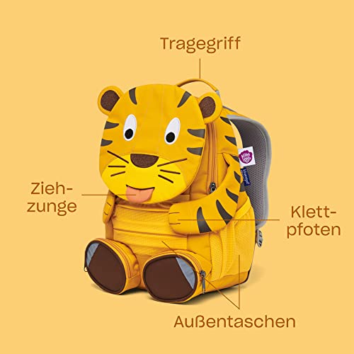 Affenzahn Großer Freund Kindergartenrucksack für 3-5 Jährige Kita Verspielt Funktional 8L Volumen