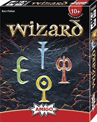 AMIGO 6900 - Wizard, Kartenspiel, 10 Jahre+ - Geschenkapp