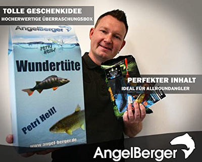 Angel-Berger Wundertüte Angelset Angelzubehör Kleinteile - Geschenkapp