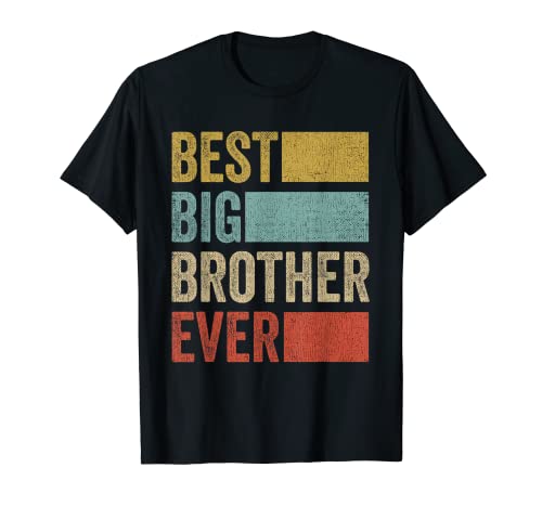 Bester großer Bruder aller Zeiten Geschenk Bruder T-Shirt