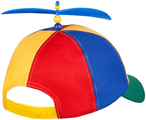 Bunte Propellermütze | Propeller-Mütze | Hubschraubermütze | Hubschrauber-Kappe | Baseball Cap für Erwachsene & Kinder - Größenverstellbar