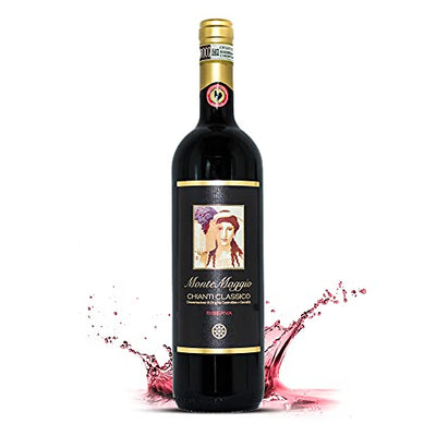 Chianti Classico Riserva di Montemaggio - Rotwein Luxuriöser Edler Bio - Sangiovese/Merlot - Toskanischer - Italien - Fattoria di Montemaggio - 0.75L … (1)