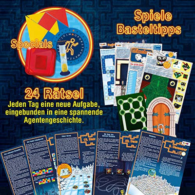 CRAZE Rätsel Adventskalender 2022 EXIT CHALLENGE Escape Game für Kinder - Das verwunschene Haus 24720 - Geschenkapp