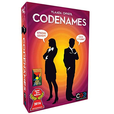 Czech Games Edition CZ066 Asmodee Codenames - Spiel des Jahres 2016, Familienspiel, Deutsch - Geschenkapp