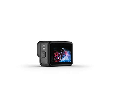 GoPro HERO9 Black Bündeln – Enthält die Fernbedienung, Ersatzbatterien (insgesamt 2) und Tragetasche - Geschenkapp