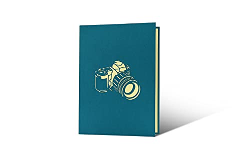 Gutschein für Kamera, Fotoapparat | Tolle 3D Pop up Geburtstagskarte oder Glückwunschkarte für Fotografen | Geschenkgutschein für Fotoshooting, Fotoworkshop, T23 - Geschenkapp