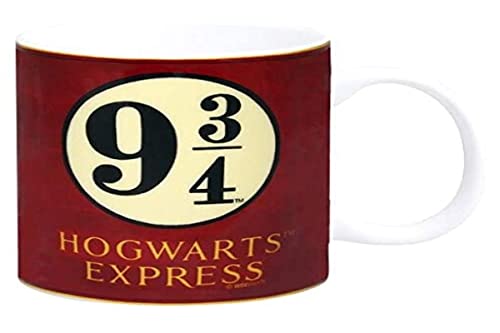 Harry Potter Tasse, Porzellan, Rot, 8 x 8 x 9.5 cm, 1 Stück (1er Pack) - Geschenkapp