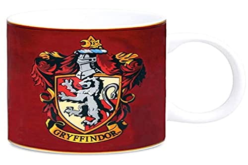 Harry Potter Tasse, Porzellan, Rot, 8 x 8 x 9.5 cm, 1 Stück - Geschenkapp