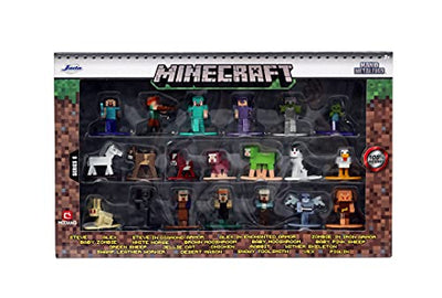 Jada Toys Minecraft 20-Pack, Wave 6, Mehrfarbig, 253265005 - Geschenkapp