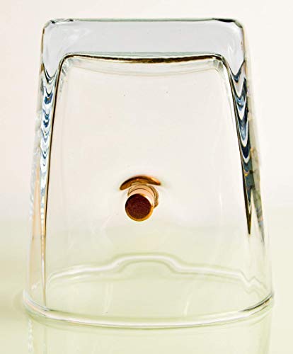 Jäger Geschenk - Trink Glas mit Geschoß cal.308 und Gravur -Waidmannsheil-KolbergGlas WhiskyGläser mit Gravur Jagd Geschenke - Geschenkapp