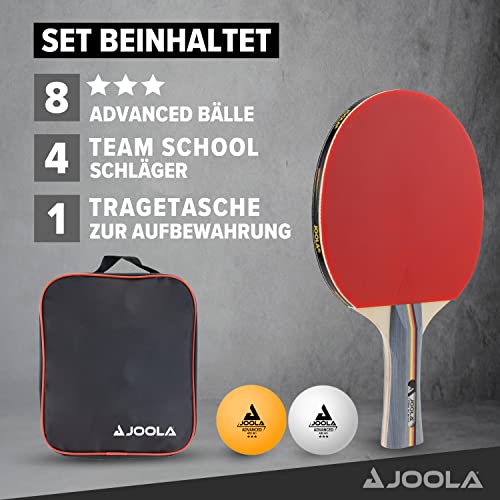Joola Unisex – Erwachsene Tisch Tennis-Set-54825 Tennis-Set, mehrfarbik, One Size - Geschenkapp