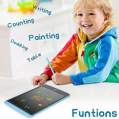 KIDWILL 2 Pack LCD Schreibtablett Bildschirm Zeichenbrett 8,5 Zoll Doodle Scribbler Pad Lernen Lernspielzeug-Geschenk für Kinder 3-6 Jahre altes Mädchen (2 Packs) - Geschenkapp