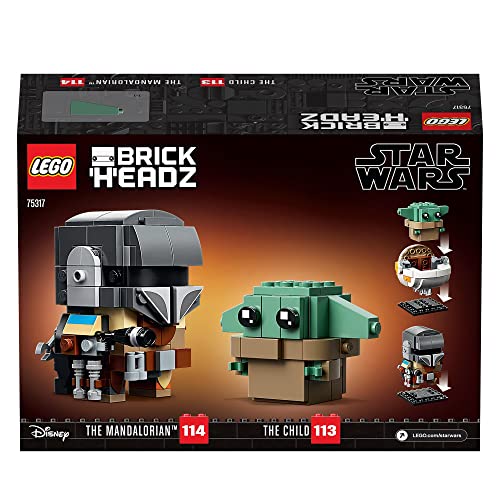LEGO 75317 Star Wars Der Mandalorianer und das Kind, Sammlermodell, Bauset - Geschenkapp