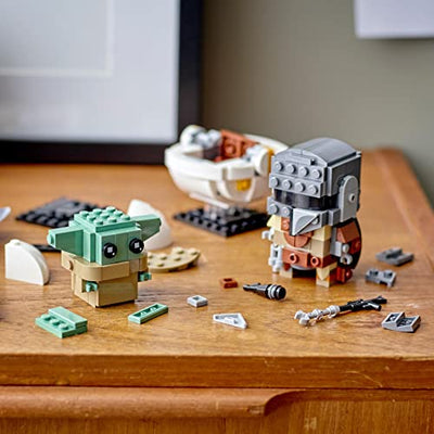 LEGO 75317 Star Wars Der Mandalorianer und das Kind, Sammlermodell, Bauset - Geschenkapp