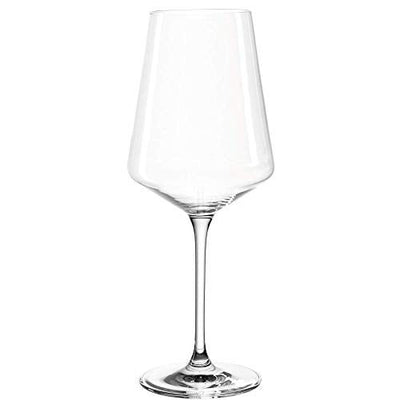 Leonardo Puccini Weißwein-Gläser, 6er Set, spülmaschinenfeste Wein-Gläser, Kelch mit gezogenem Stiel, Weinglas Set, 560 ml, 014789,klar - Geschenkapp