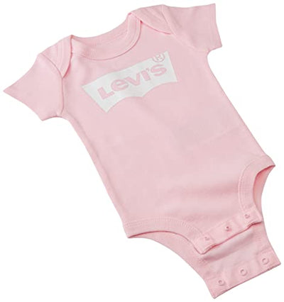 Levi's Kids Classic batwing infant hat bodysuit bootie set 3pc Baby Jungen Fairy Tale 0-6 Monate - Geschenkapp