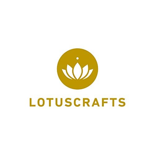 Lotuscrafts Naturkautschuk Yogamatte OEKO - rutschfest - 100% natürlich & ökologisch - Profi Matte für Yoga & Pilates - ideal für dynamische Yogastile [180 x 61 x 0,4 cm] - Geschenkapp