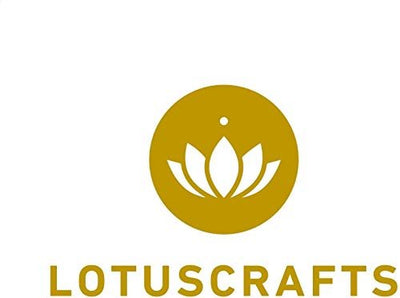 Lotuscrafts Yogagurt - 100% Baumwolle (kbA) - für bessere Dehnung - für Anfänger und Fortgeschrittene - Yoga Gurt mit Verschluss aus Metall [250 x 3,8 cm] - Geschenkapp
