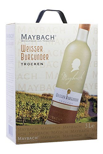 Maybach Weißer Burgunder trocken Bag-in-Box (1x3l) - Geschenkapp