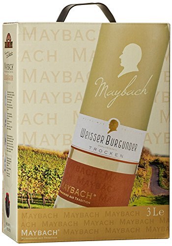 Maybach Weißer Burgunder trocken Bag-in-Box (1x3l) - Geschenkapp