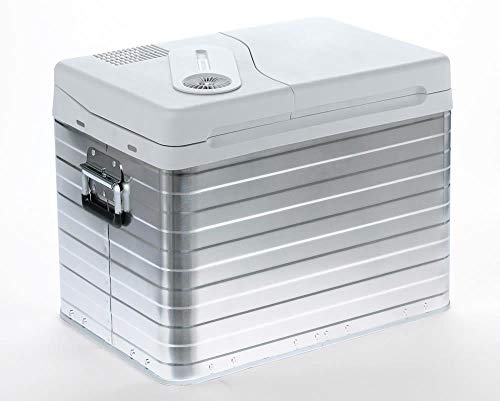 Mobicool Q40 AC/DC - Tragbare Elektrische Alu-Kühlbox, 39 Liter, 12 V und 230 V für Auto, Lkw, Boot, Reisemobil und Steckdose, Aluminium-Gehäuse - Geschenkapp
