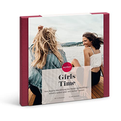 mydays Geschenkbox Girls Time, über 70 Erlebnisse an 680 Standorten, Erlebnis-Gutschein für 1-2 Personen - Geschenkapp