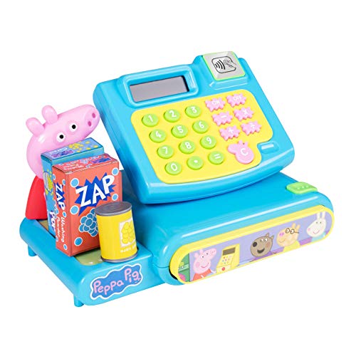 Peppa Pig 1684277.INF Peppa Wutz Spielzeug-Kasse mit Geräuschen, Ab 3 Jahren - 6 Jahre - Geschenkapp