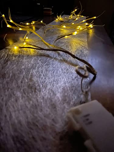 RAIKOU LED Lichterbaum Deko Baum mit Beleuchtung, innen außen Warmweiß Birkenbaum Lichterzweige Beleuchtet Dekozweige Weihnachtsbaum (180 cm, Birkenzweige) - Geschenkapp