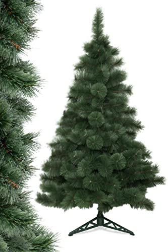Saska Garden Künstlicher Weihnachtsbaum 180cm - Christbaum - Weihnachtsbaum Künstlich - Tannenbaum Künstlich 177 Spitzen Künstliche Weihnachtsbäume | Christmas Tree Saisonale Deko - Geschenkapp