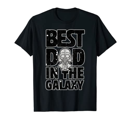 Star Wars Best Dad in the Galaxy Darth Vader T-Shirt - Geschenkapp