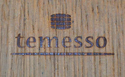 Temesso Weinfass halbiert aus Eichenholz rustikal - als Miniteich D70 cm (Naturbelassen - ohne Zubehör) - Geschenkapp