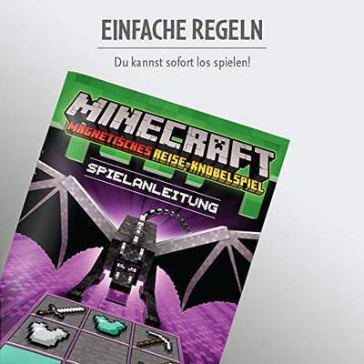 ThinkFun - 76402 - Minecraft - Das magnetische Reisespiel. ideal für die Reise und als Geschenk Ein Logikspiel nicht nur für Minecraft-Fans - Geschenkapp