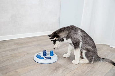 TRIXIE Intelligenzspielzeug Hundebeschäftigung "Dog Activity Strategie-Spiel Flip Board, ø 23 cm" - 32026 - Geschenkapp