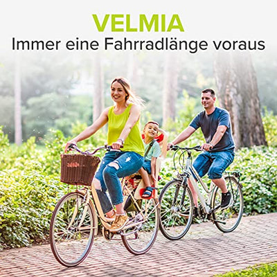 VELMIA Fahrradsattel mit ergonomischem 3-Zonen-Konzept & Memory Foam I Bequemer Fahrrad Sattel für Damen & Herren, Bike seat, Fahrradsattel Herren - Geschenkapp