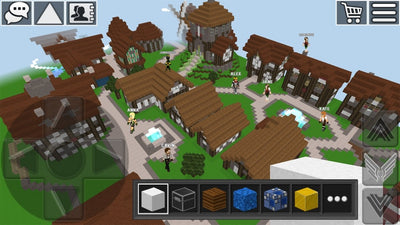 WorldCraft: Block Craft Spiele mit Skins Export nach Minecraft - Geschenkapp